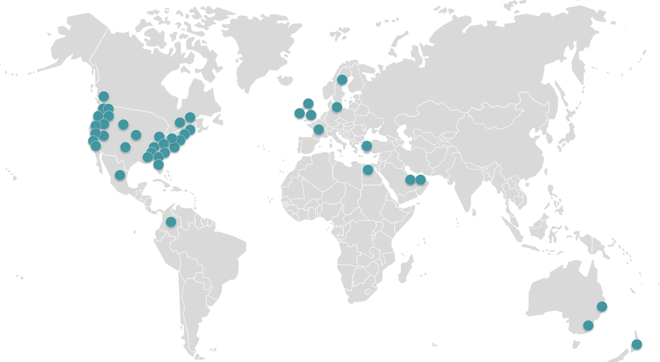 World speaking map